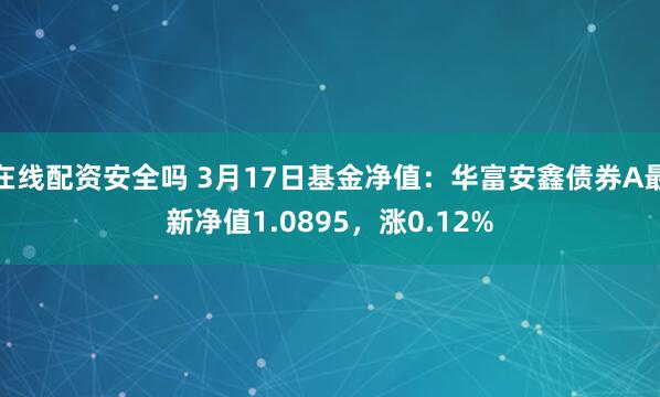 在线配资安全吗 3月17日基金净值：华富安鑫债券A最新净值1.0895，涨0.12%
