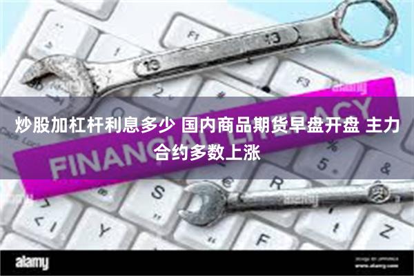 炒股加杠杆利息多少 国内商品期货早盘开盘 主力合约多数上涨