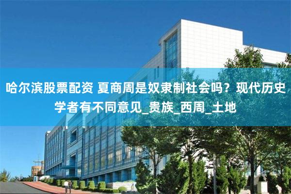 哈尔滨股票配资 夏商周是奴隶制社会吗？现代历史学者有不同意见_贵族_西周_土地