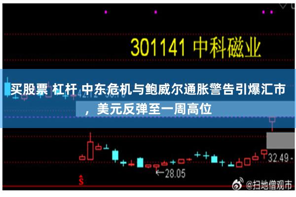 买股票 杠杆 中东危机与鲍威尔通胀警告引爆汇市，美元反弹至一周高位